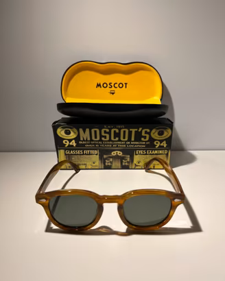 Occhiali da sole Moscot Lemtosh Blonde taglia 49