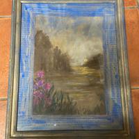 Quadro
alba sul fiume 