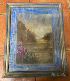 Quadro
alba sul fiume 