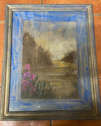Quadro
alba sul fiume 