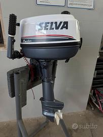 Fuoribordo selva 4 cv oyster usato pari al nuovo