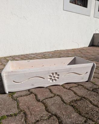 Fioriera in legno