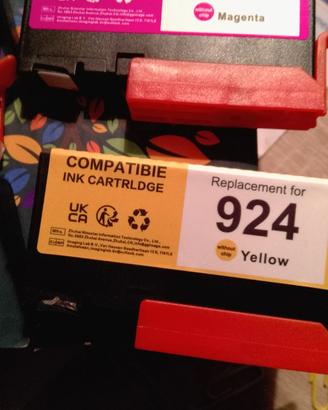 CARTUCCE COMPATIBILI HP 924. CARTUCCE SENZA