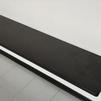 Mensole nere 150x31x2,5