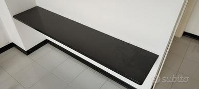 Mensole nere 150x31x2,5