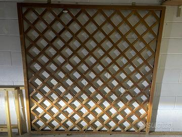 Spalliere griglie per rampicanti in legno