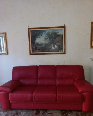 Divano 3 posti in ecopelle
