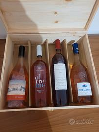 9. Vini assortiti 4 bottiglie Rosati