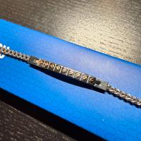 Braccialetto uomo acciaio UP2U Milano