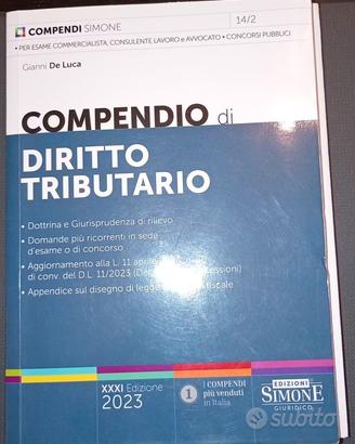 Compendio Diritto Tributario Simone