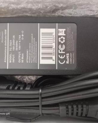 Caricabatterie/alimentatore pc