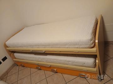 Letto doppio scorrevole ad Moretti Compact