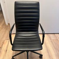 Sedia ufficio in similpelle Westwing