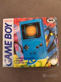 console Nintendo Gameboy blu game boy dmg01 blue