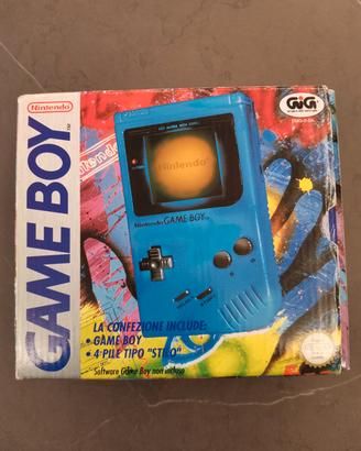 console Nintendo Gameboy blu game boy dmg01 blue