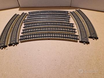 Marklin H0 10 Binari M Curva Larga 5200 Rif B 632.