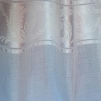 tende bianche classiche per porta finestra