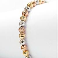 Bracciale milleluci oro giallo, bianco, rosa 18kt