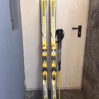 sci Rossignol gallo nero Carving cm 170 + attacchi