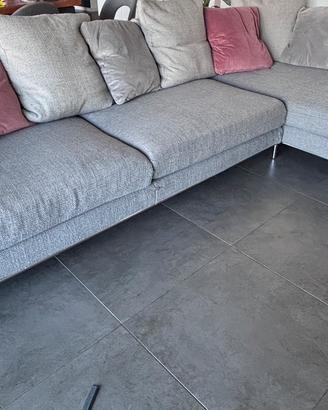 Divano angolare poltrone e sofà grigio