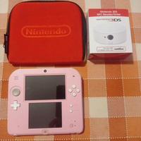 Nintendo 2DS con cover + NFC