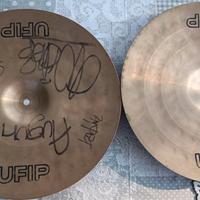 Ufip 13" originale hi hat cymbals