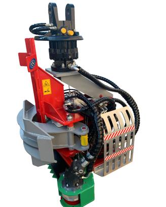 Pinza con motosega Tp120rf-TILT