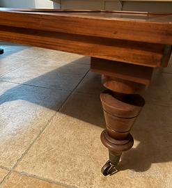 Tavolino artigianale in legno