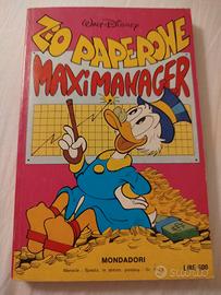 Classici Disney n. 38 - Zio  Paperone Maxi Manager