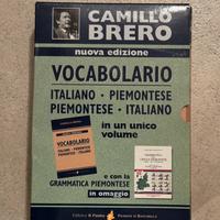 Camillo Brero - vocabolario piemontese cofanetto