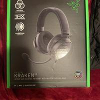 Razer Kraken V3 Cuffie gaming NUOVE mai aperte