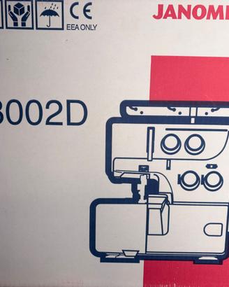 Janome 8002D Tagliacuci Differential Feed – Pari a