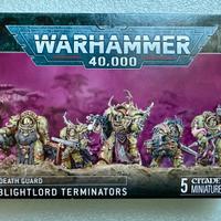 WARHAMMER 40K - DEATH GUARD BLIGHTLORD TERMINATORS