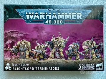 WARHAMMER 40K - DEATH GUARD BLIGHTLORD TERMINATORS