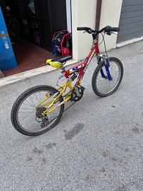 Bicicletta mountain bike misura 20