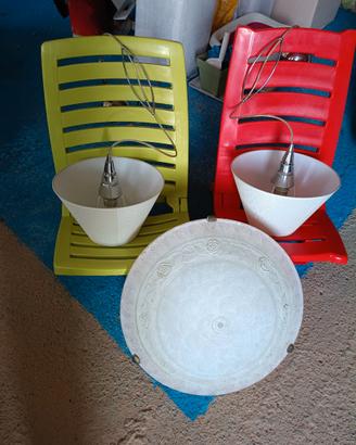 Seggiolini mare + lampadari