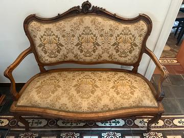 divanetto vintage stile francese