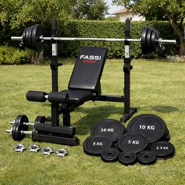 Panca pesi completa Fassi Sport