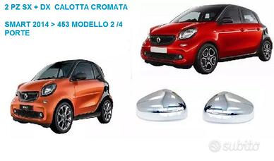 Calotte Cromate Lucide a specchio per Smart  453