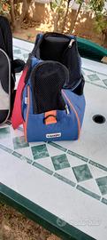 zaino per cani più la borsa 