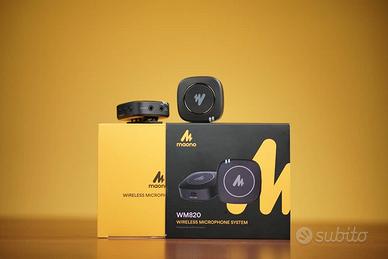 Microfono lavalier wireless Maono wm820