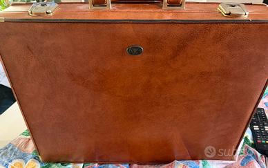 Valigetta vintage BRC’S portadocumenti marrone