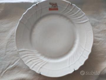 Piatto in ceramica vintage 80° Rgt. Ftr. "ROMA"