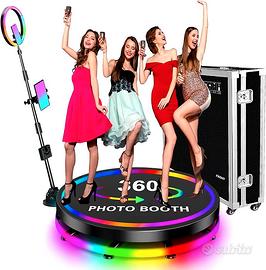 macchina per selfie 360 gradi 