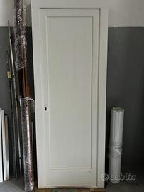 Portone Legno Laccato RAL 9010 - 80x210