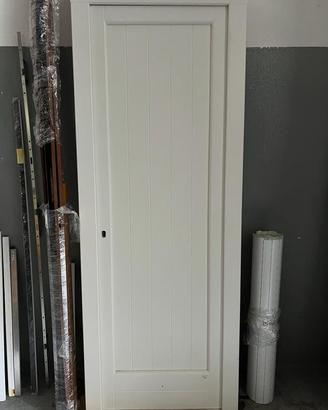 Portone Legno Laccato RAL 9010 - 80x210