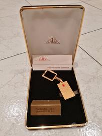 portachiavi  placato oro