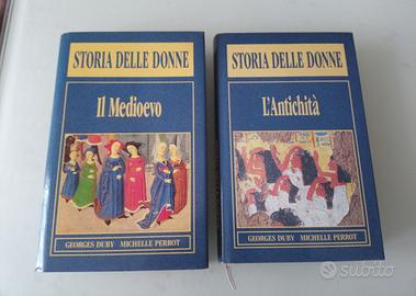 Lotto 2 libri storia delle Donne in Occidente 