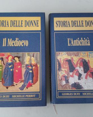 Lotto 2 libri storia delle Donne in Occidente 