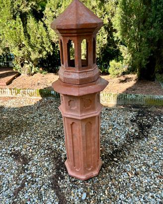 Antico comignolo fumaiolo in Terracotta toscana